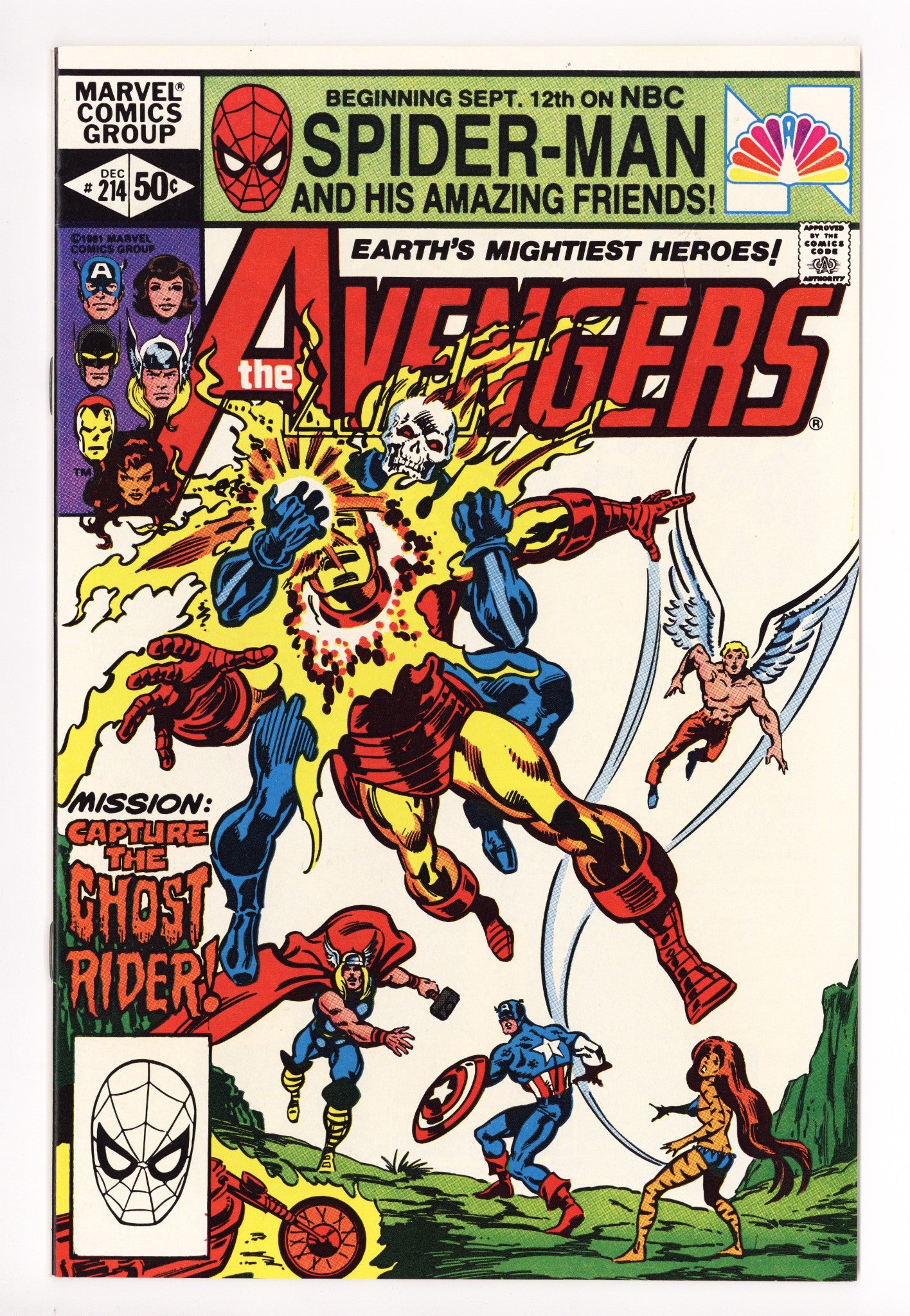 The Avengers Vol 1 214 High Grade (1981) 