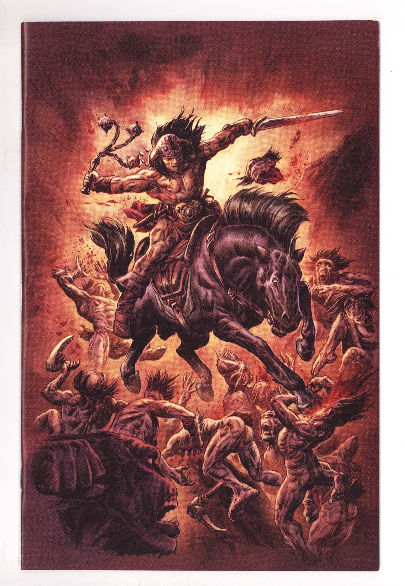 Conan The Barbarian 27 Braithwaite Virgin Variant (2025)