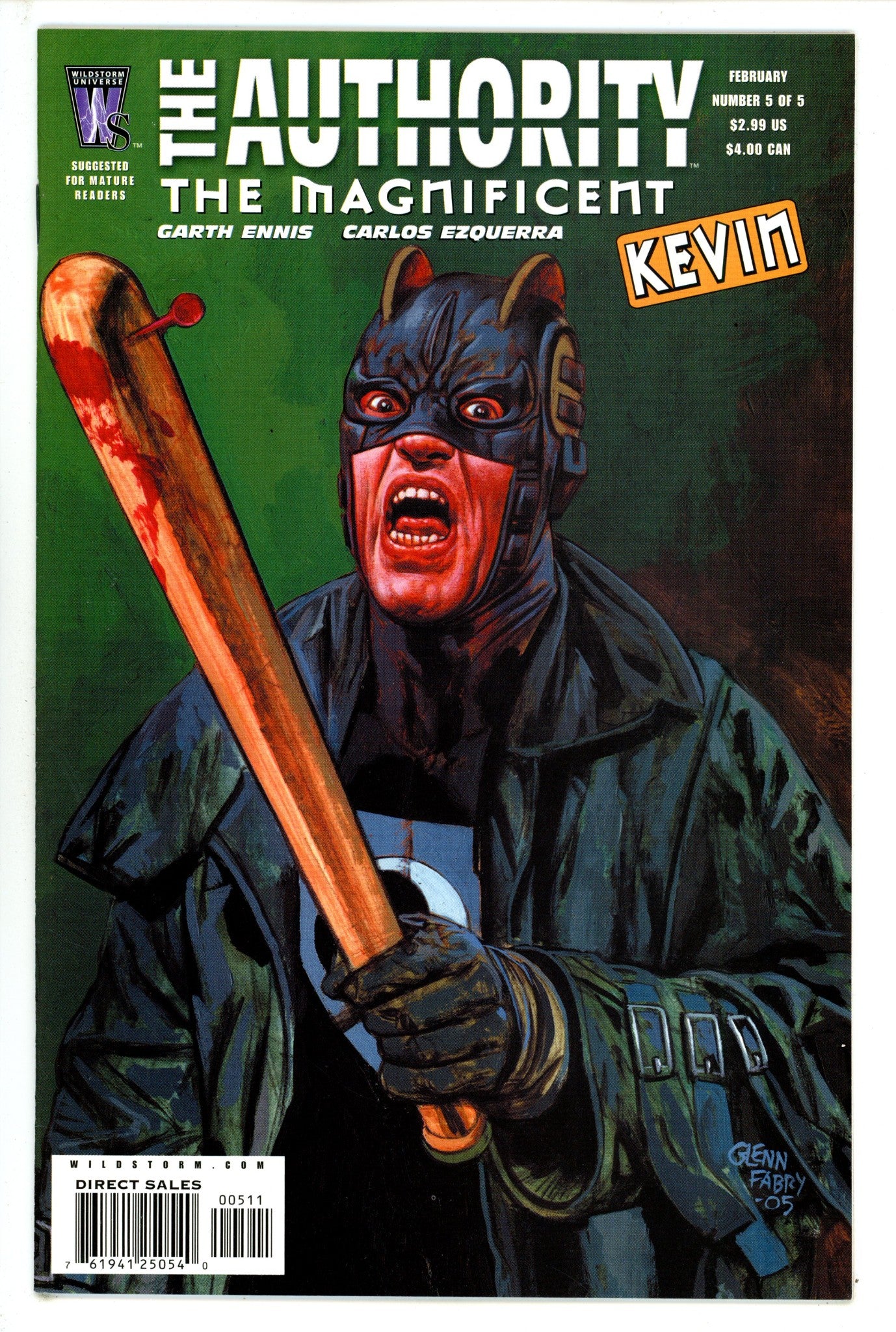 The Authority: The Magnificent Kevin 5 High Grade (2006) 