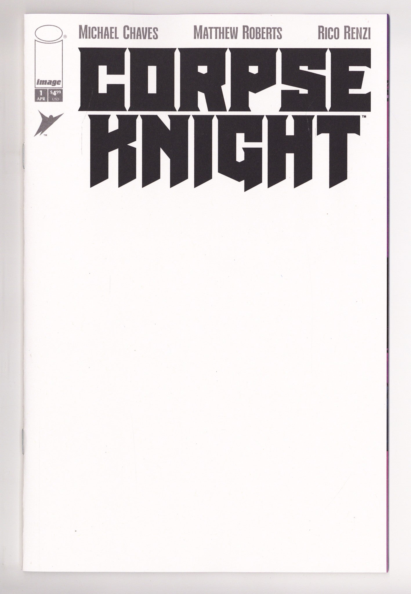 Corpse Knight  1   Blank Variant   (2026)