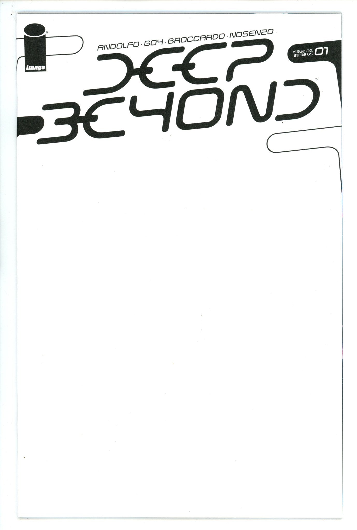 Deep Beyond 1 High Grade (2021) Blank Variant 