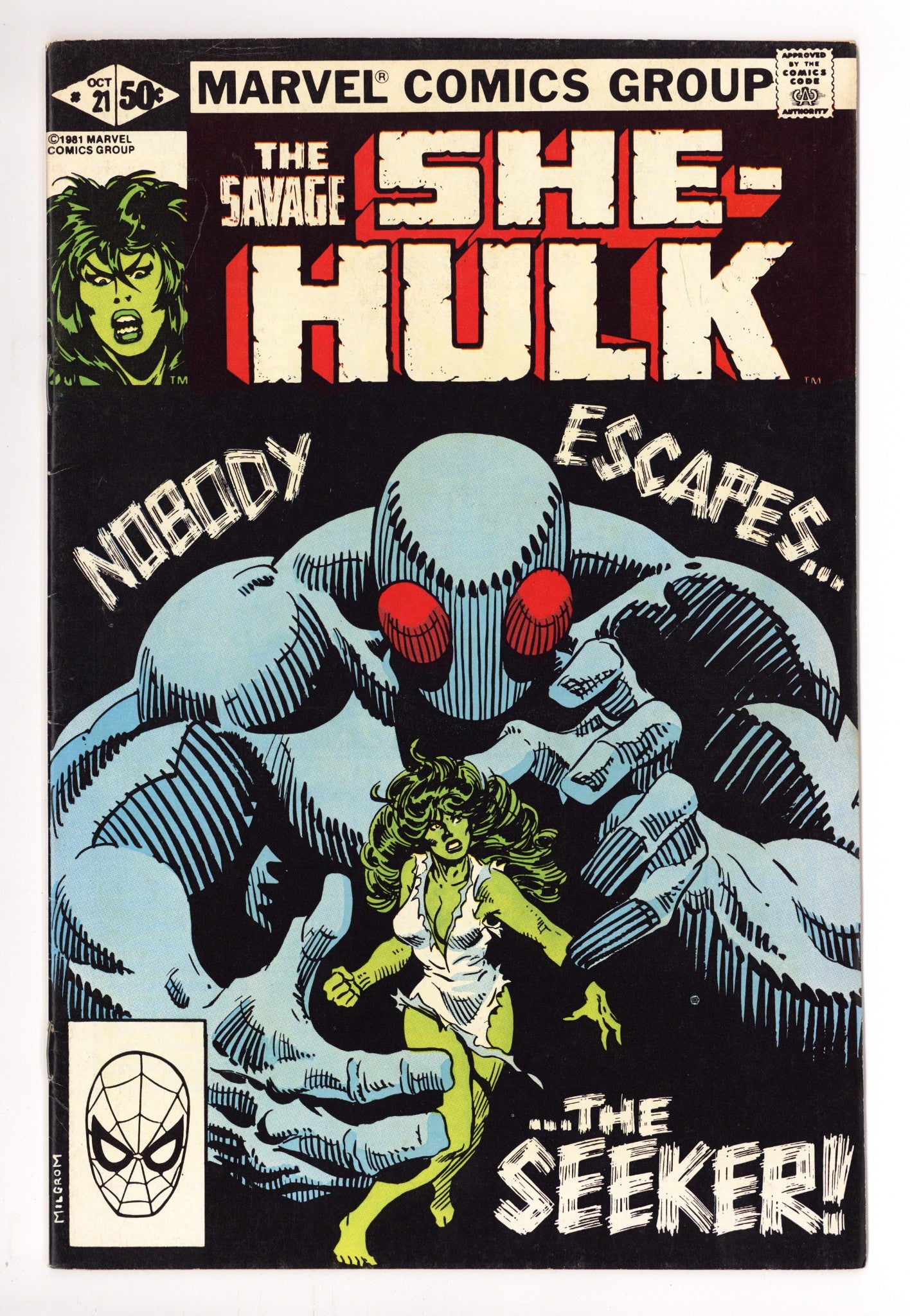 The Savage She-Hulk 21 Low Grade (1981) 