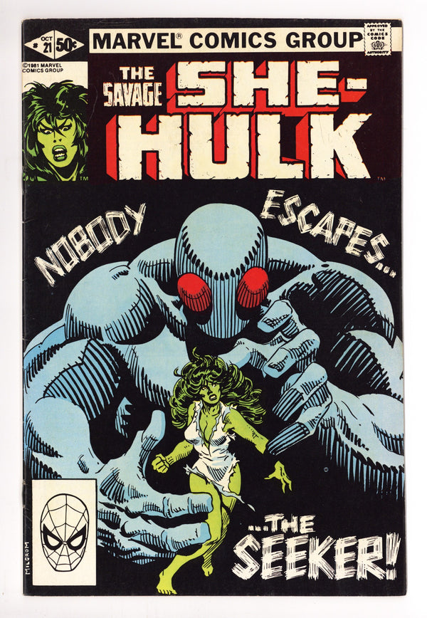The Savage She-Hulk 21 Low Grade (1981)