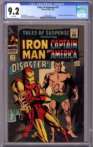 Tales of Suspense Vol 1 79 CGC 9.2 (NM-) (1966)