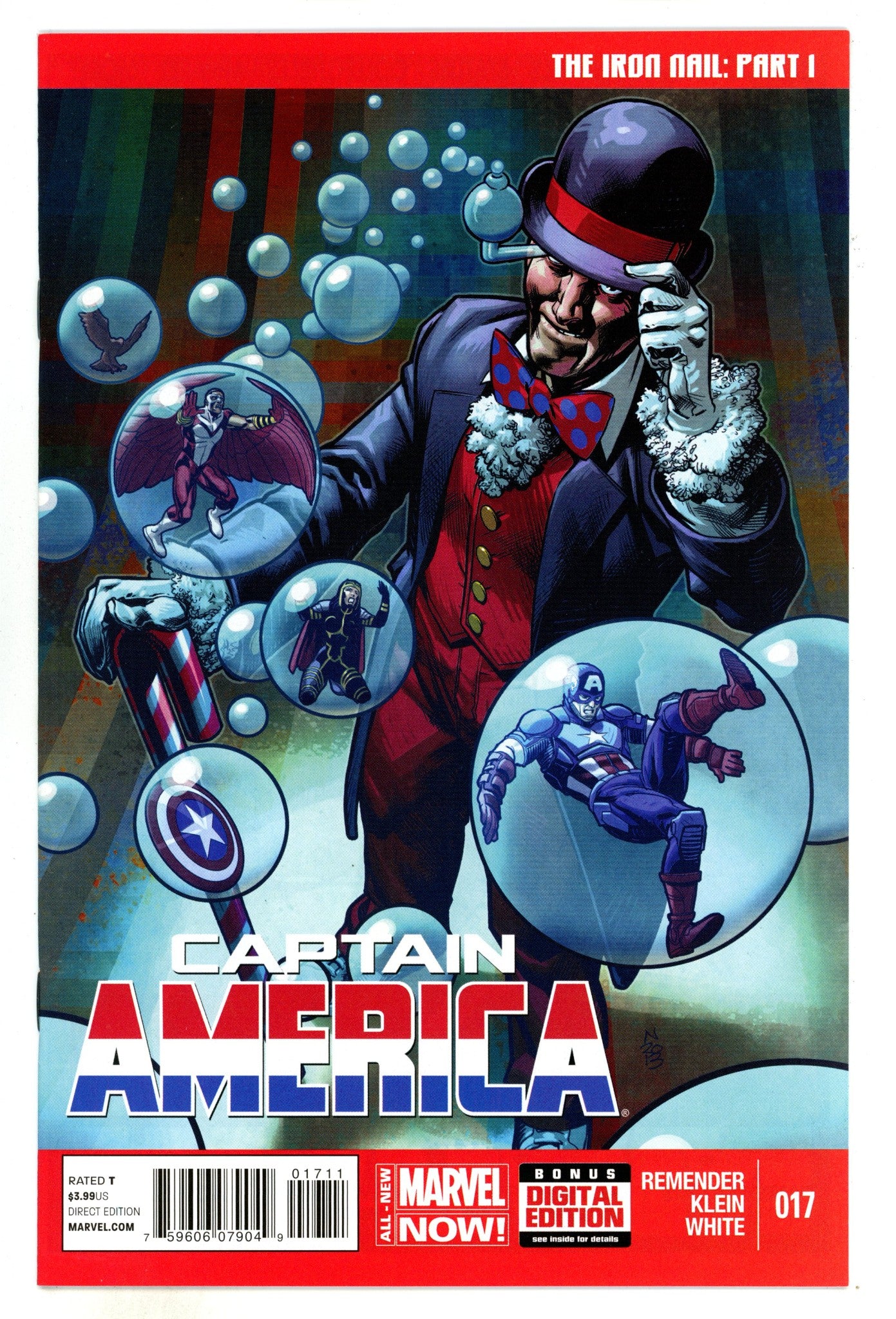 Captain America Vol 7 17 High Grade (2014) 
