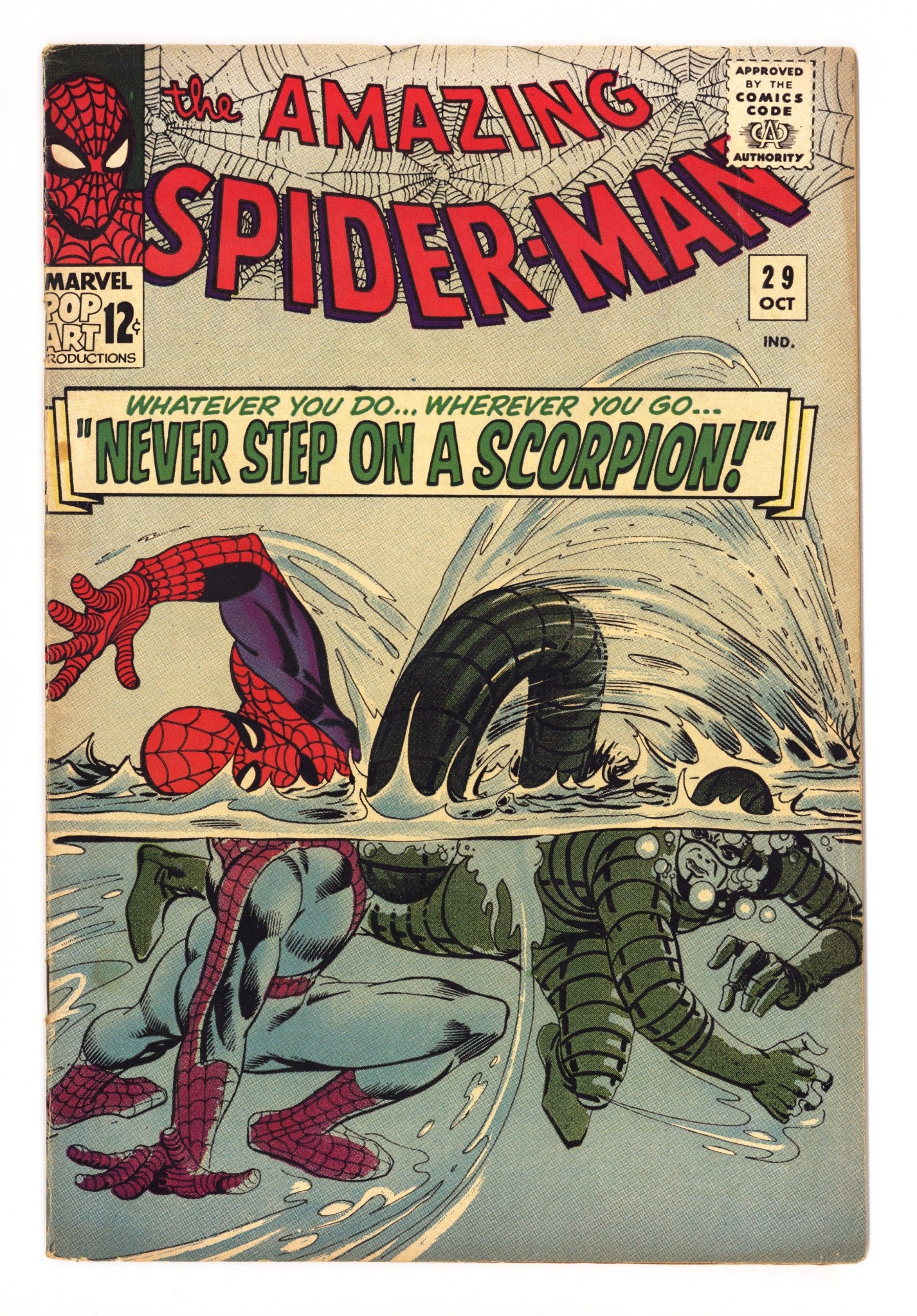The Amazing Spider-Man Vol 1 29 FN- (5.5) (1965) 
