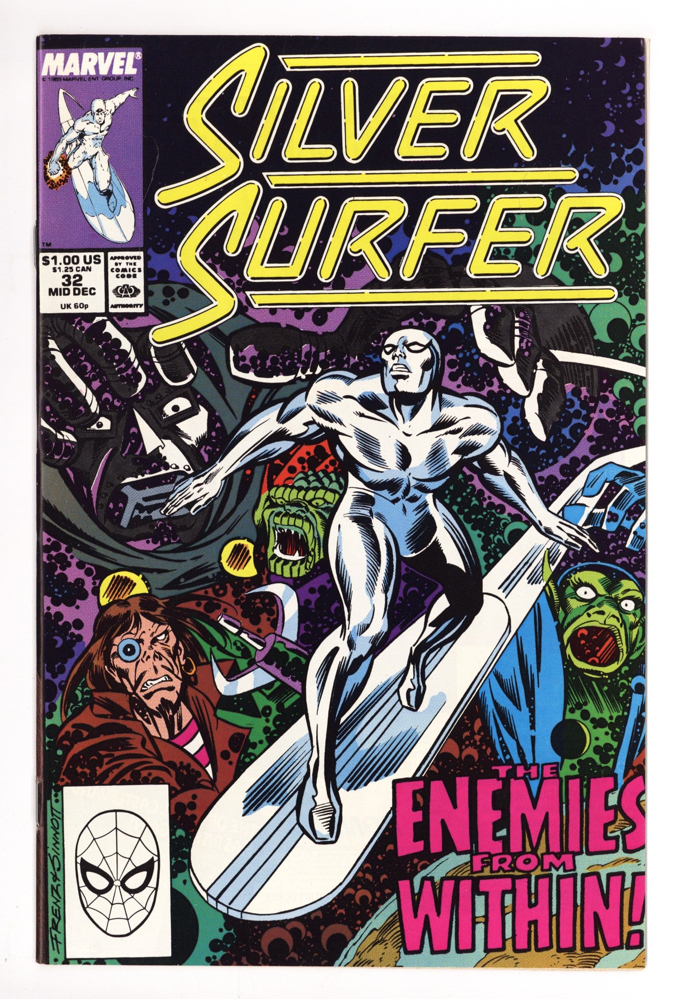 Silver Surfer Vol 3 32 High Grade (1989) 