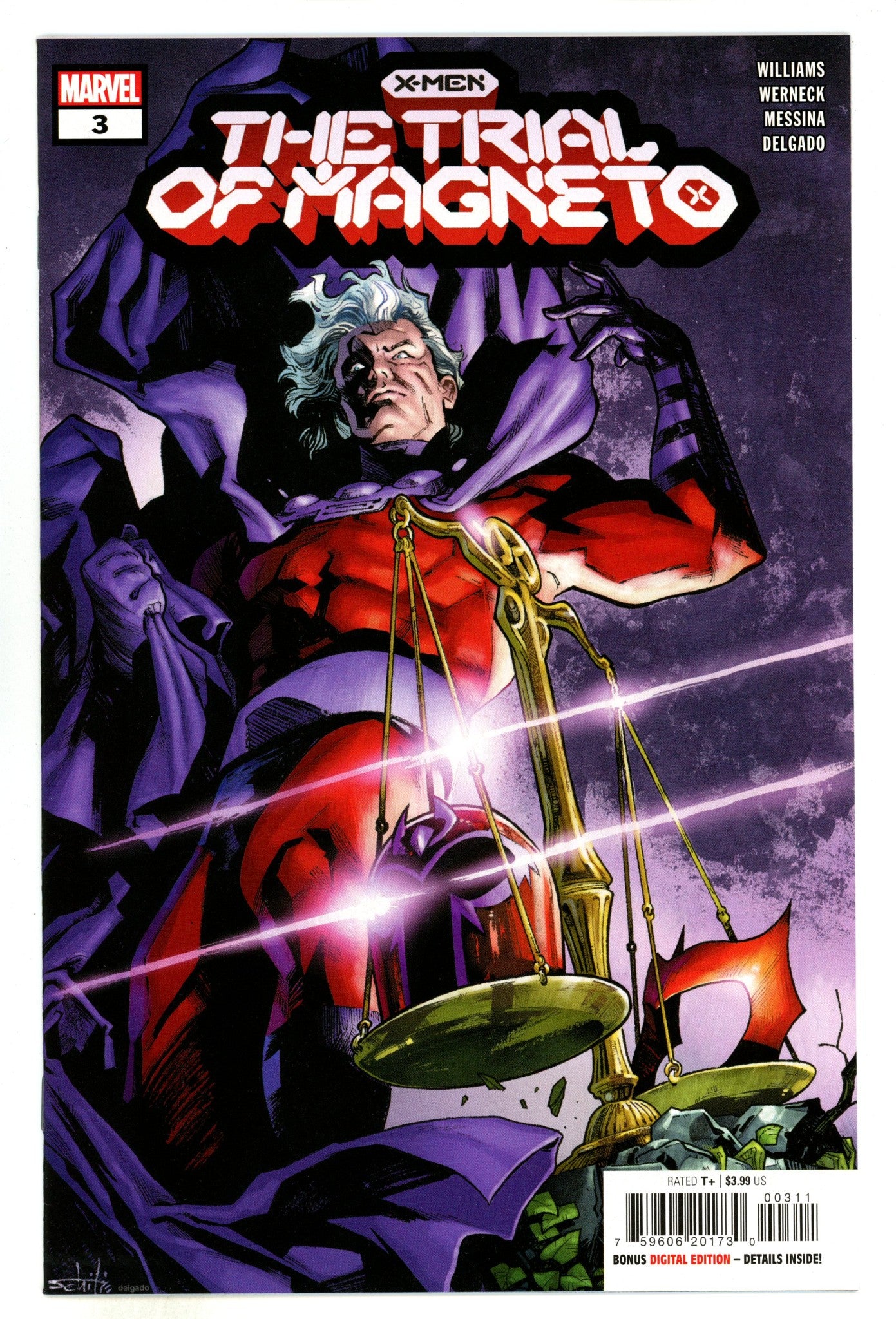 X-Men: The Trial of Magneto  3  High Grade  (2021)  