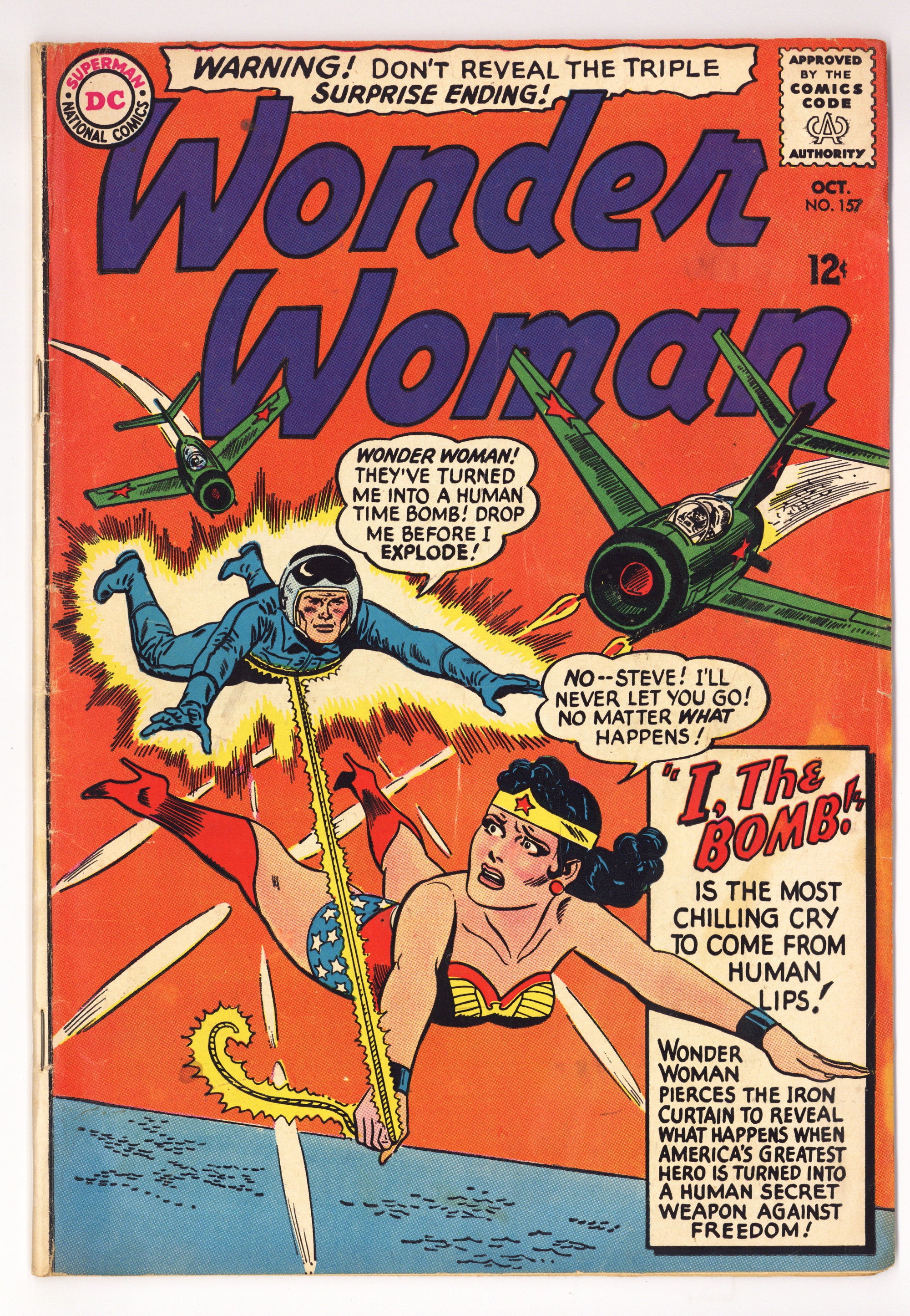 Wonder Woman Vol 1 157 GD/VG (3.0) (1965) 