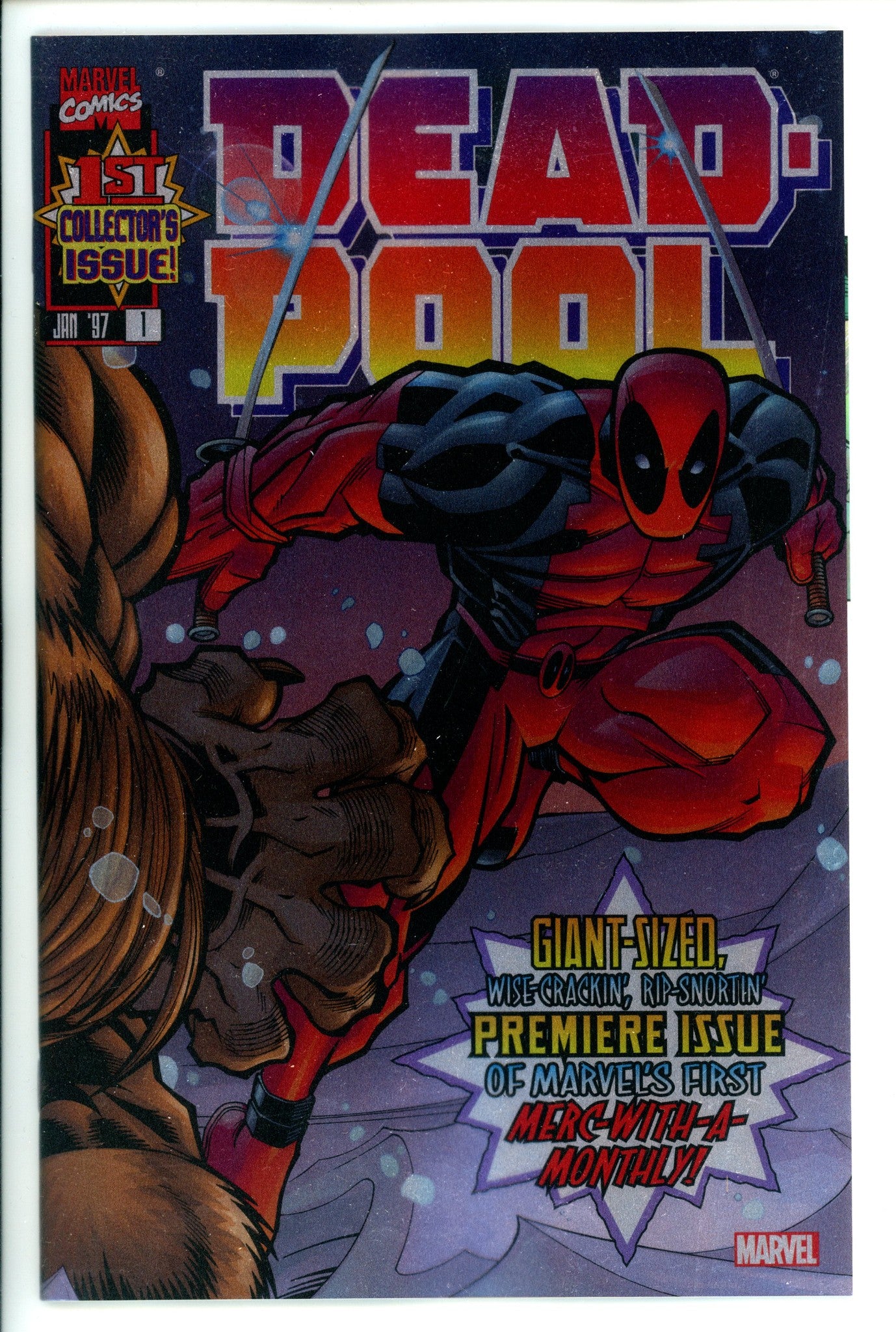 Deadpool Vol 1 1 Mcguinness Facsimile Foil Variant (2024)