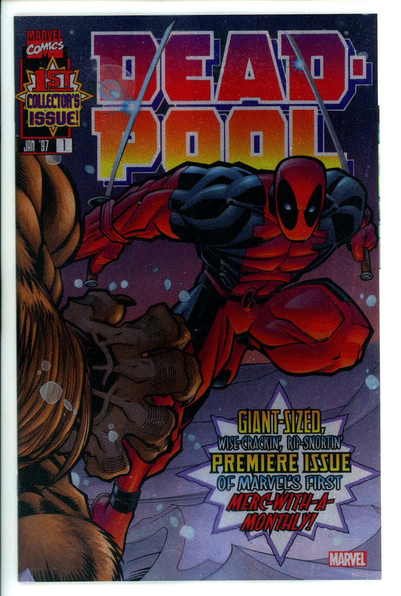 Deadpool Vol 1 1 Mcguinness Facsimile Foil Variant (2024)