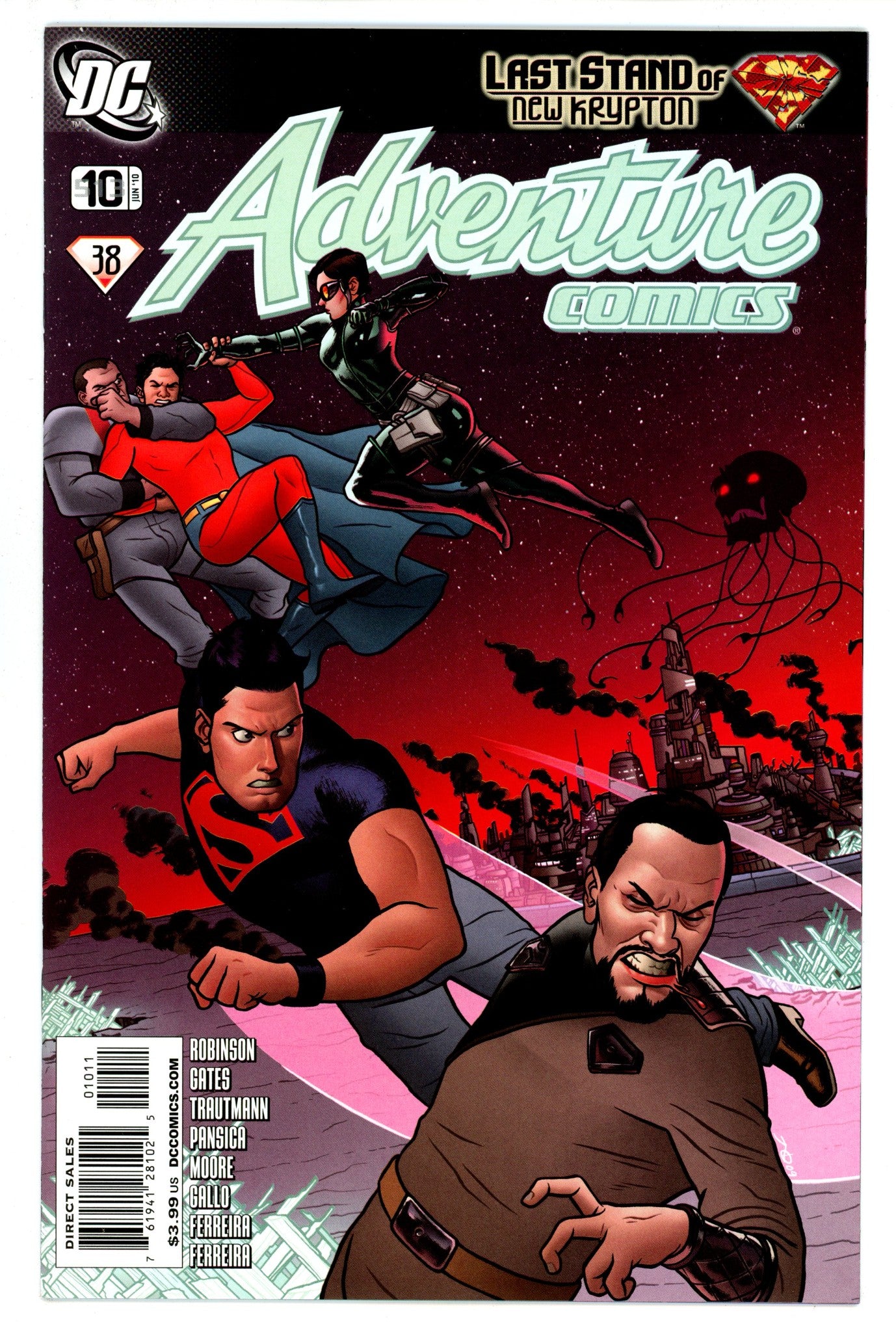 Adventure Comics Vol 3 10 / 513 High Grade (2010) 