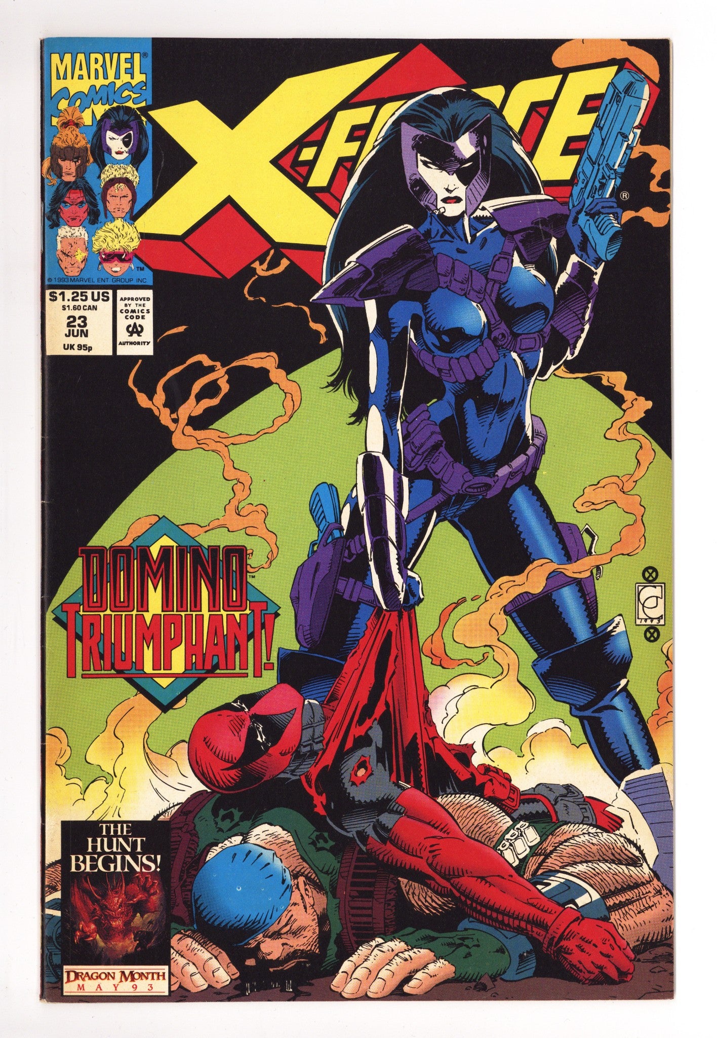 X-Force Vol 1 23 Mid Grade (1993) 