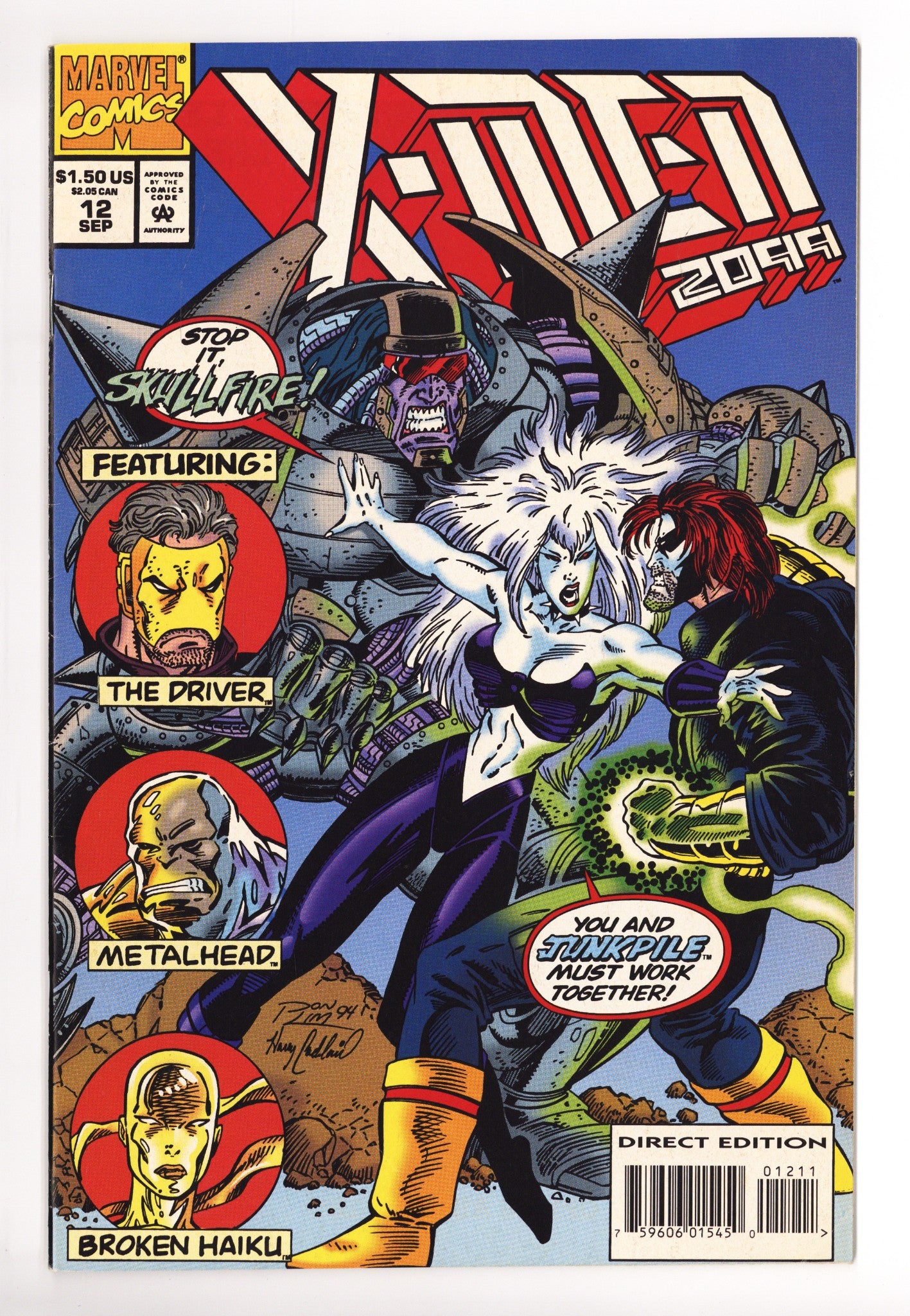 X-Men 2099 Vol 1 12  Mid Grade   (1994)        