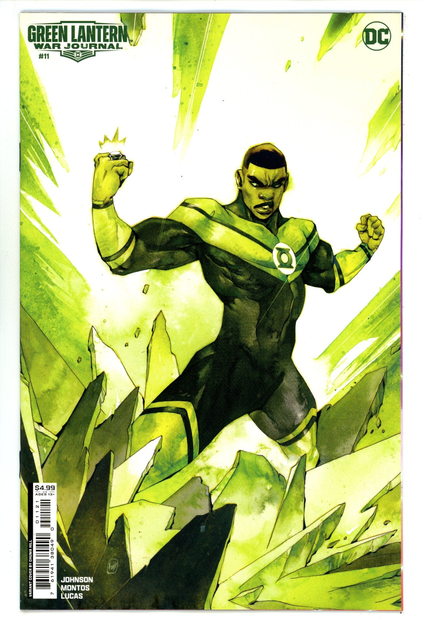 Green Lantern War Journal 11 Hill Variant (2024)