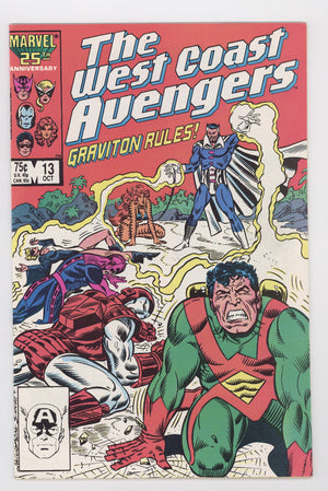 West Coast Avengers Vol 2 13 Mid Grade (1986)