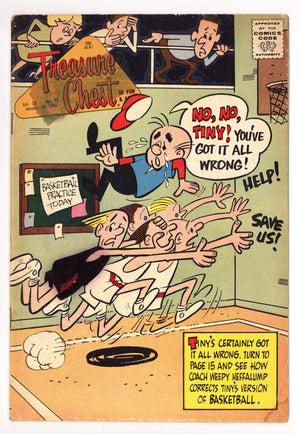 Treasure Chest of Fun and Fact Vol 19 10 [356] Very Low Grade (1964)
