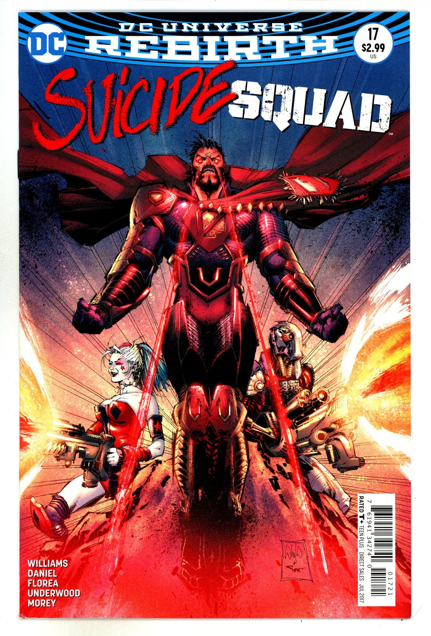 Suicide Squad Vol 4 17 High Grade (2017) Portacio Variant 