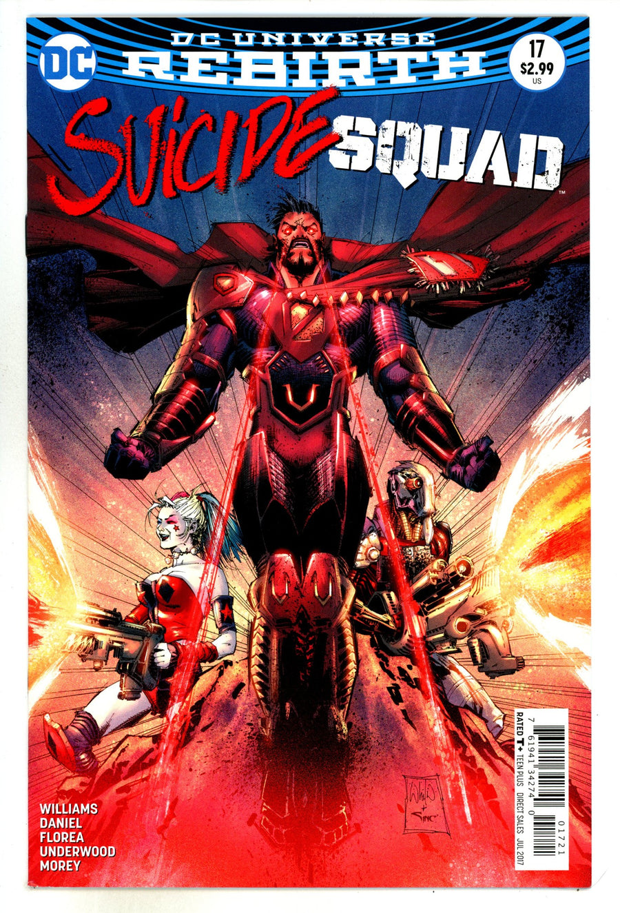Suicide Squad Vol 4 17 High Grade (2017) Portacio Variant 