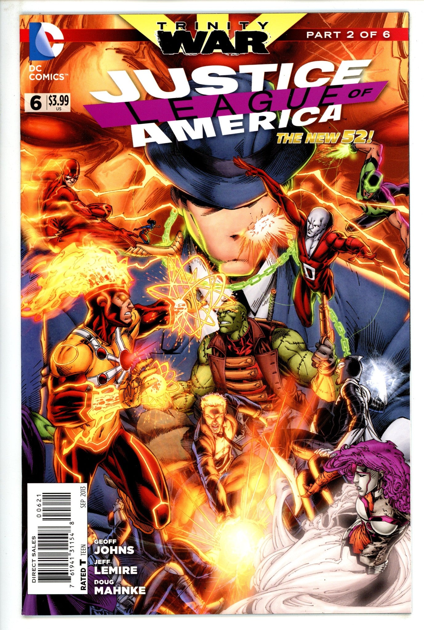 Justice League of America Vol 3 6High Grade(2013) BoothIncentive Variant