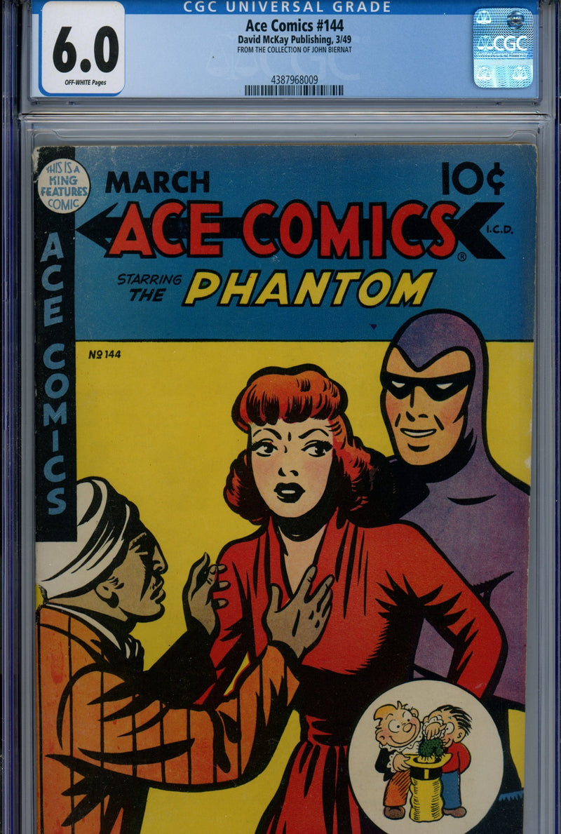 Ace Comics 144 CGC 6.0 (FN) (1949) 