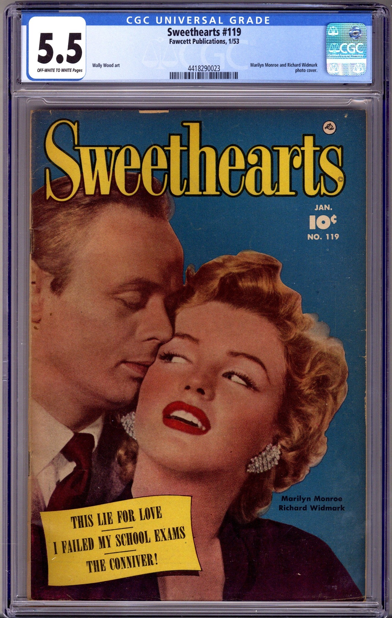 Sweethearts   119 CGC 5.5 (FN-)   (1953)        