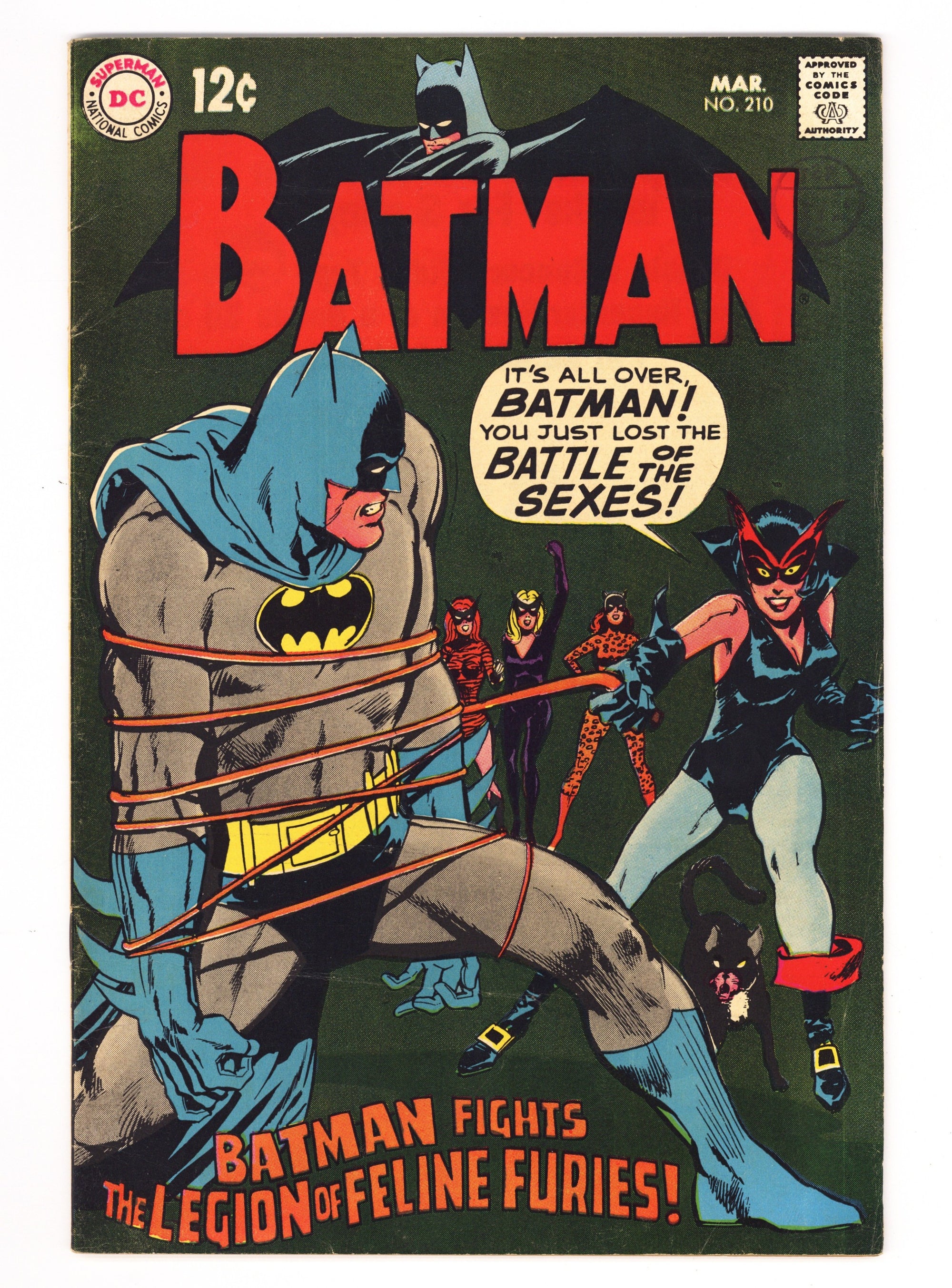 Batman Vol 1 210  VG/FN (5.0)   (1969)        