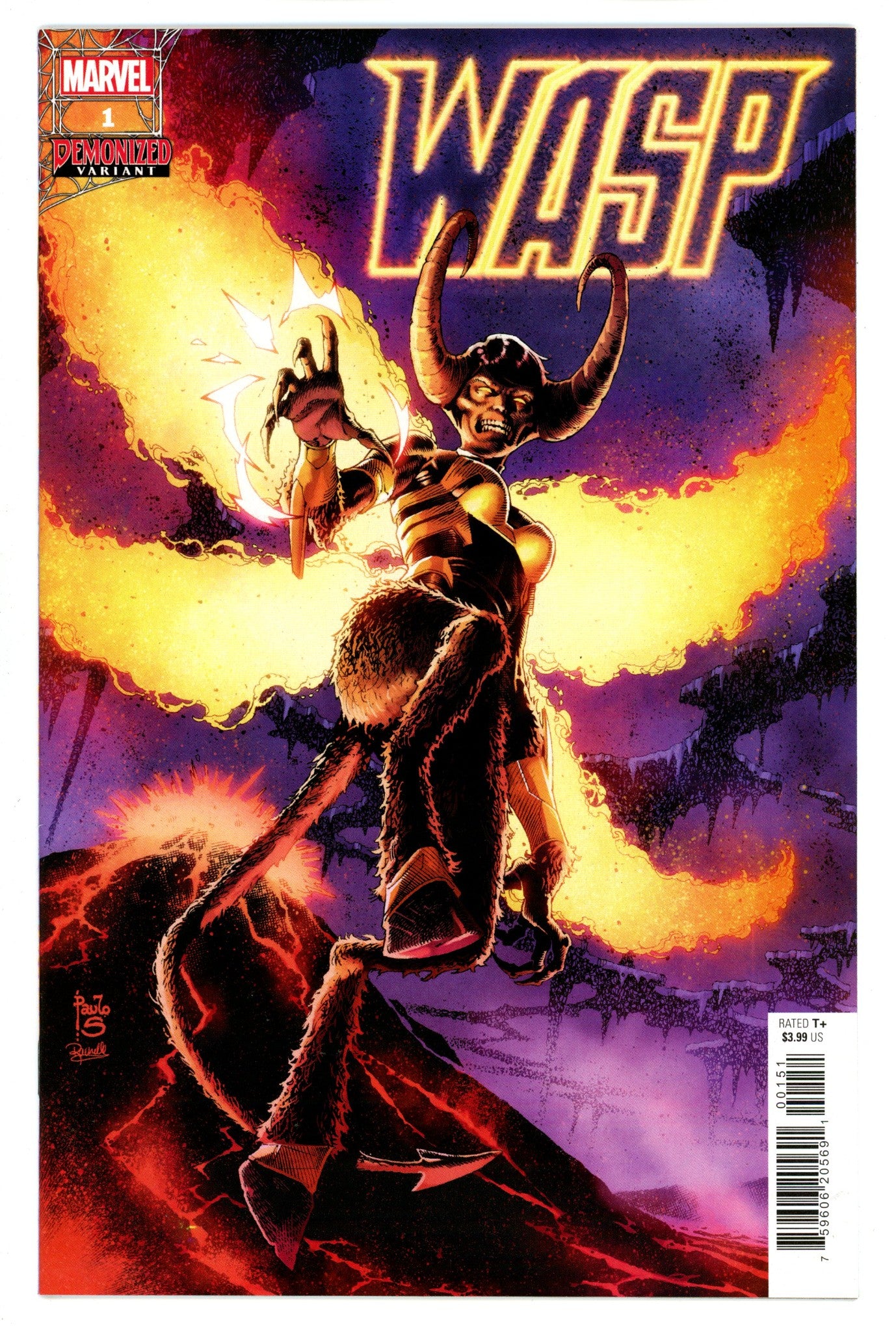 Wasp Vol 1 1 High Grade (2023) Siqueira Variant 
