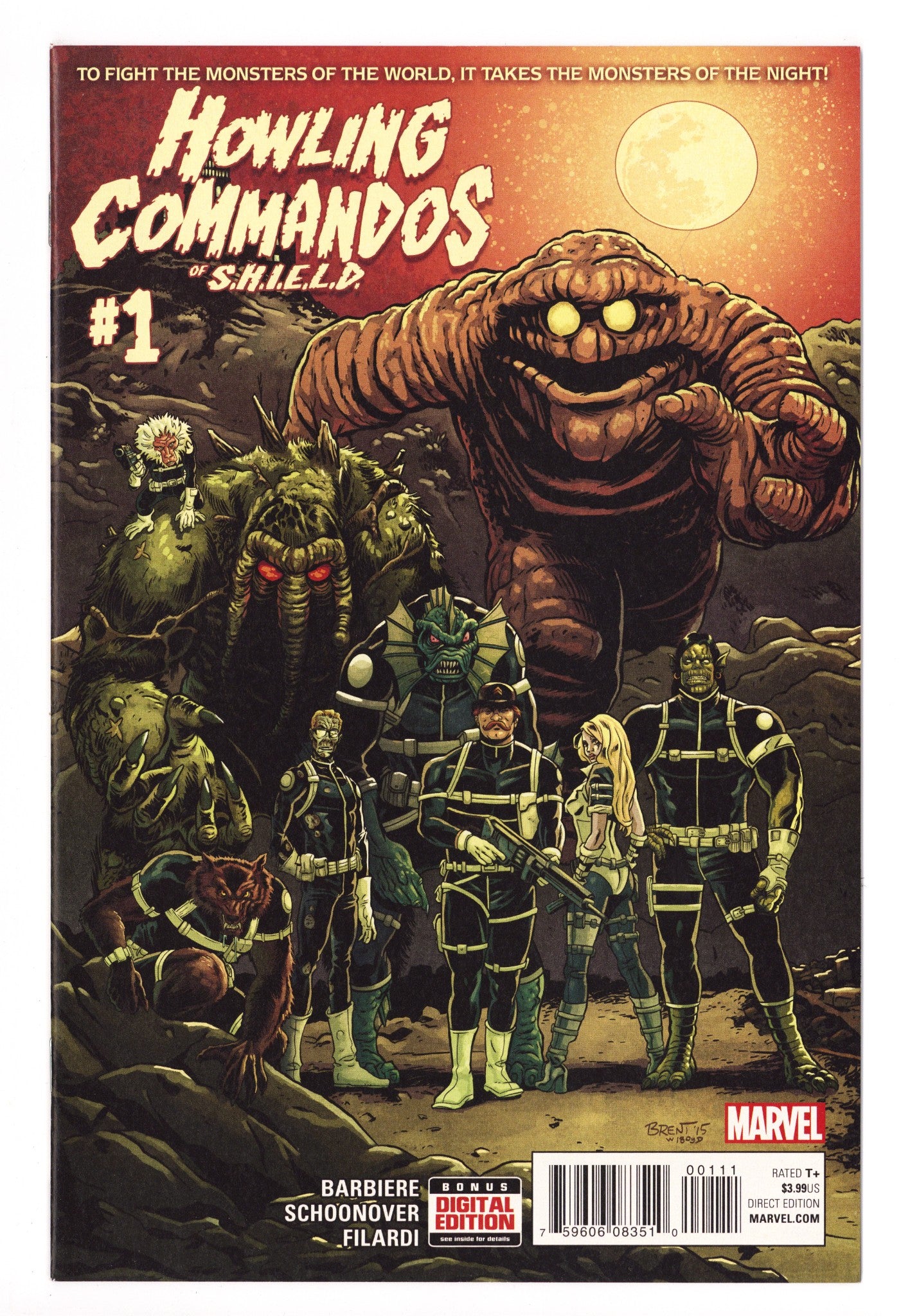 Howling Commandos of S.H.I.E.L.D. 1 High Grade (2015) 