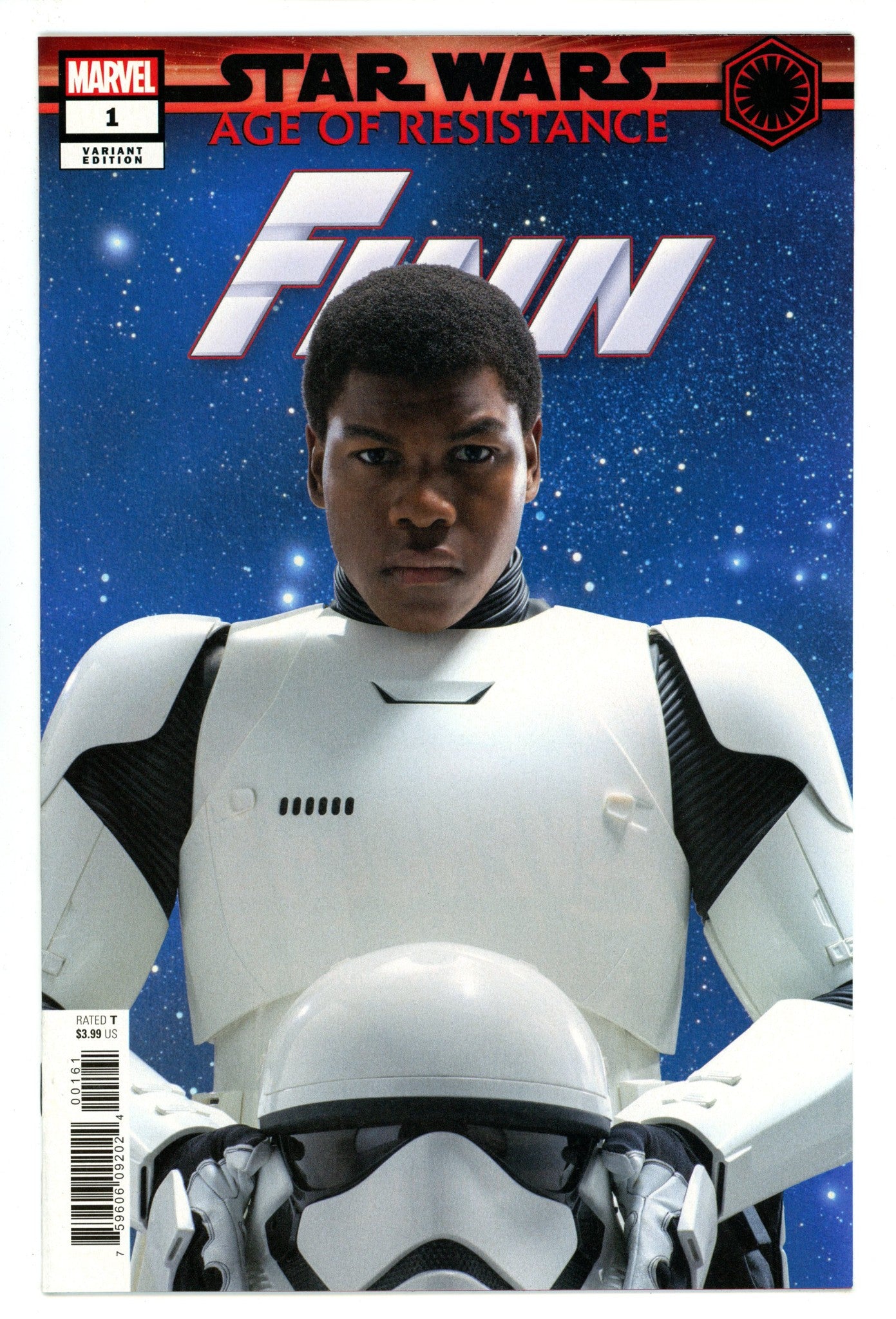 Star Wars: Age of Resistance - Finn 1 VF/NM (9.0) (2019) Photo Variant 