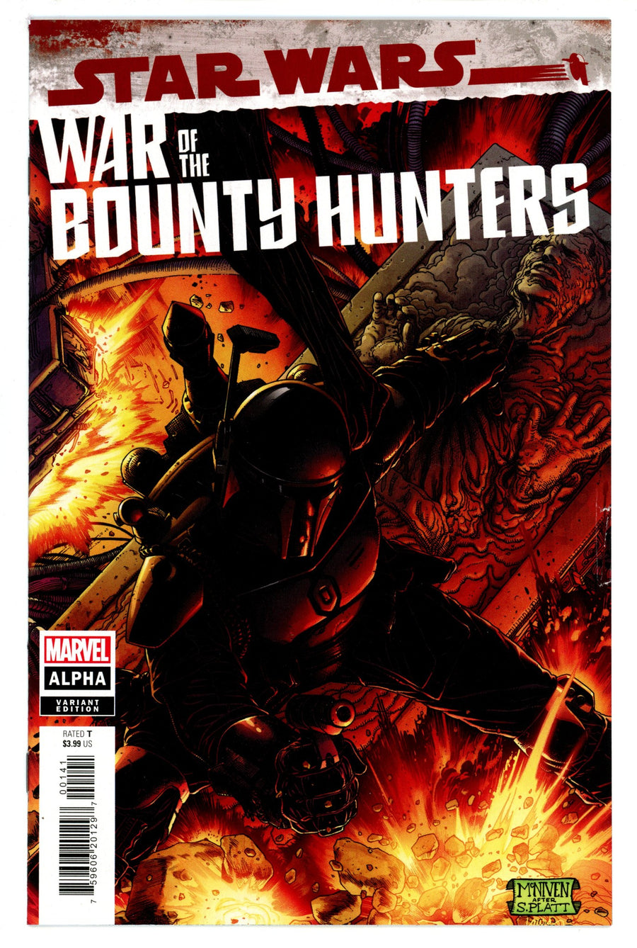 Star Wars: War of the Bounty Hunters Alpha 1 FN+ (6.5) (2021) McNiven Incentive Variant 