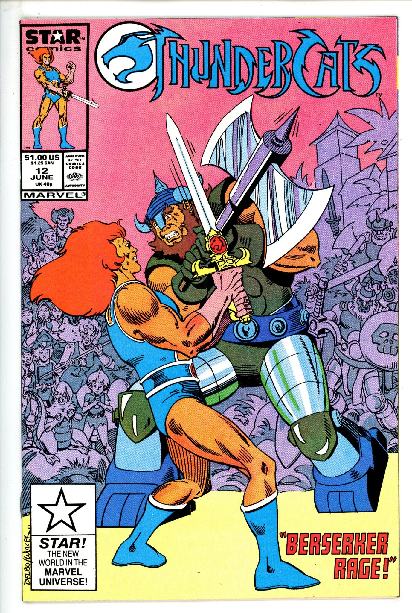 Thundercats 12 VF- (7.5) (1987) 