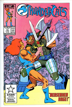 Thundercats 12 VF- (7.5) (1987)