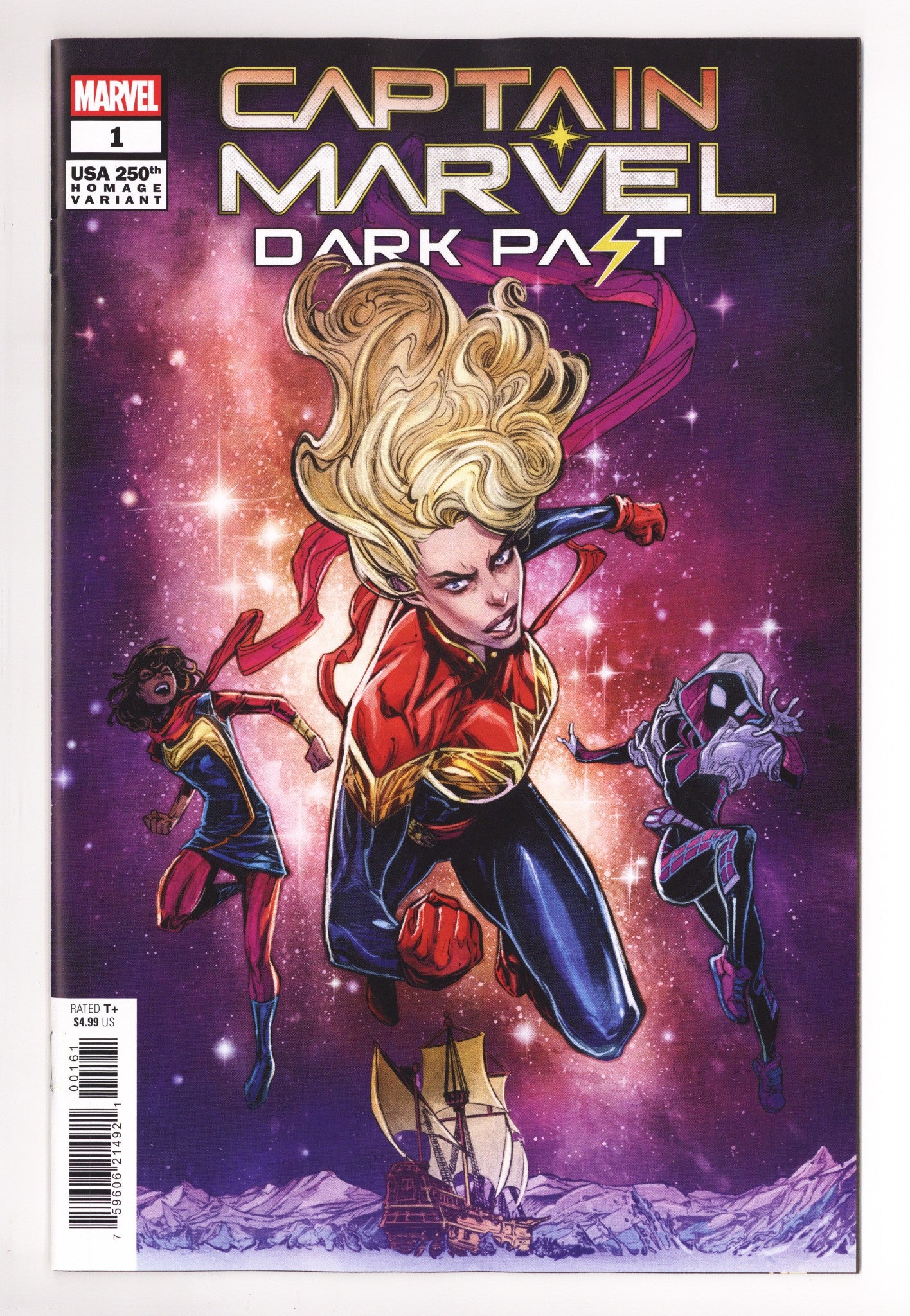 Captain Marvel: Dark Past 1 Jones Homage Variant (2026)