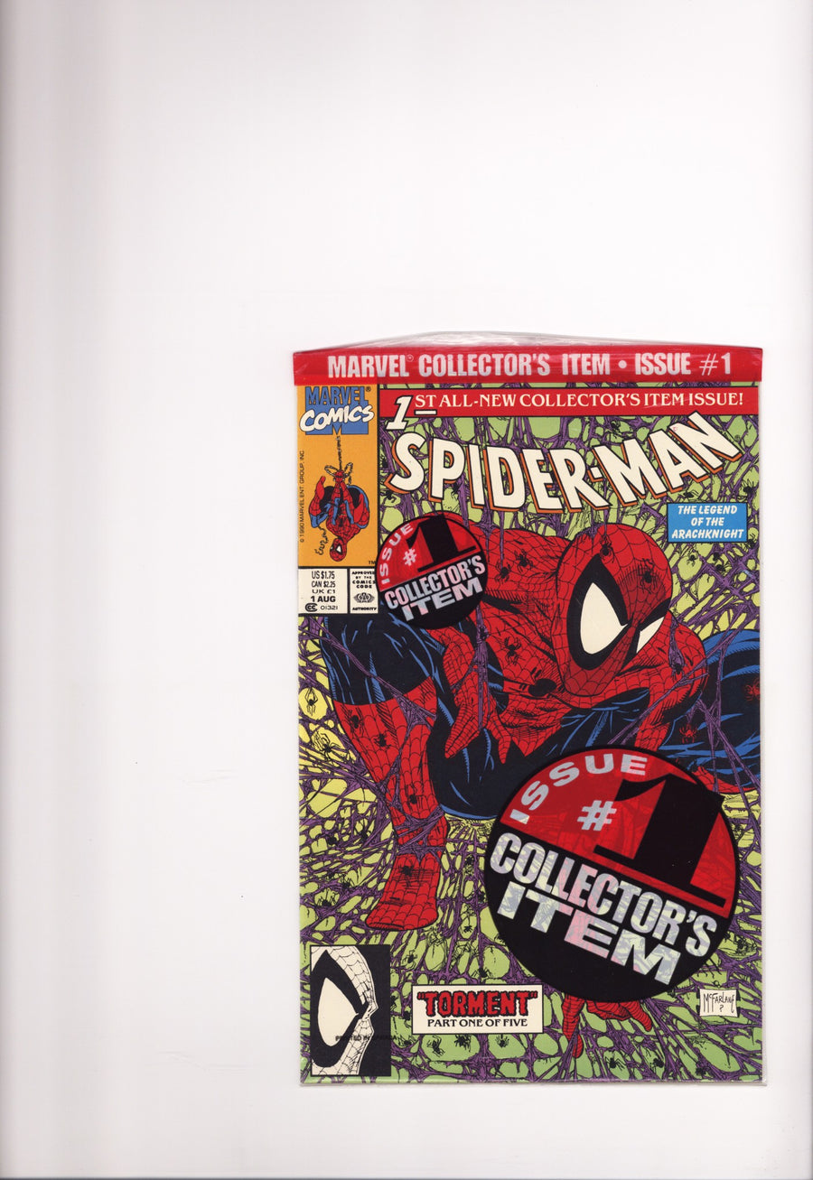 Spider-Man Vol 1 1 New, Sealed (1990) 