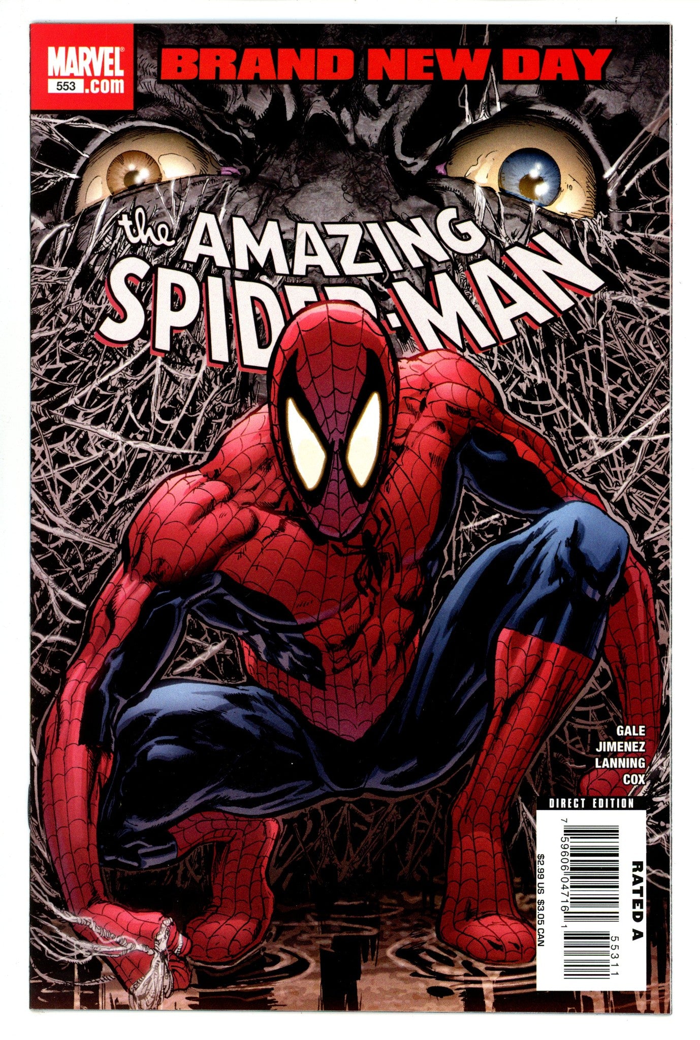 The Amazing Spider-Man Vol 2 553 NM- (9.2) (2008) 