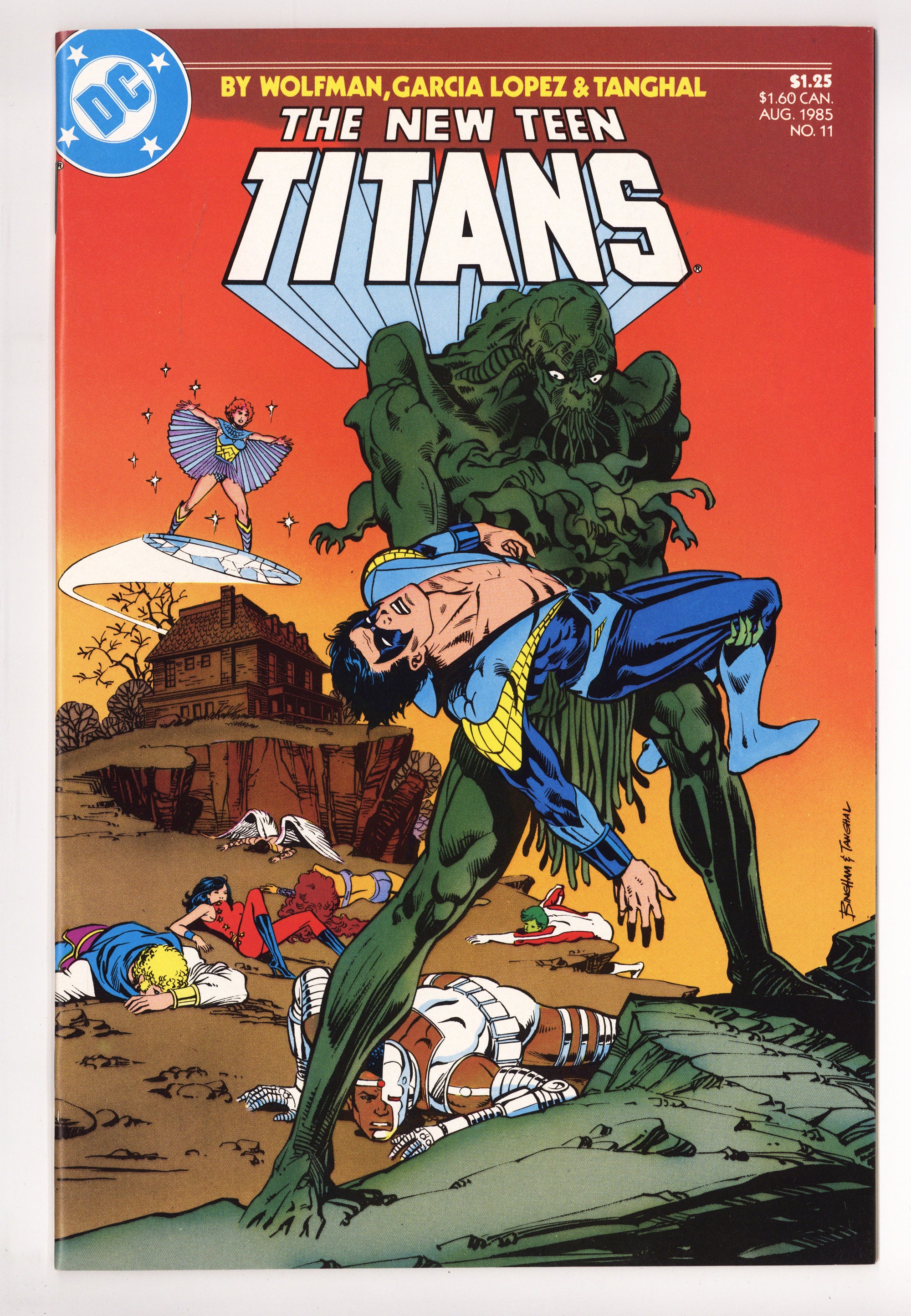 The New Teen Titans Vol 2 11 High Grade (1985) 