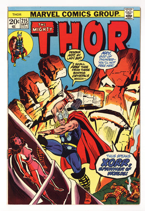 Thor Vol 1 215  VF/NM (9.0)   (1973)