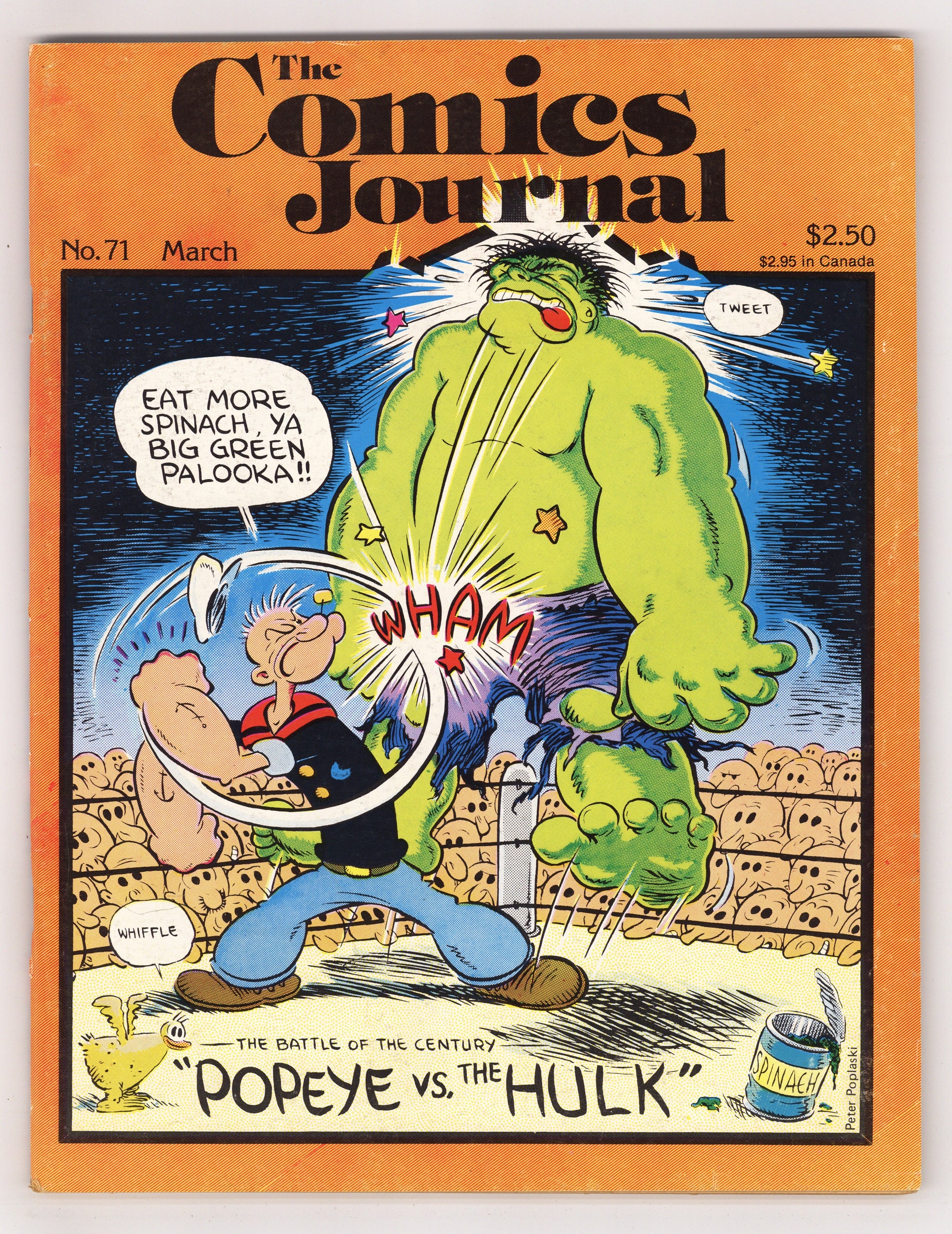 The Comics Journal 71 Low Grade (1982) 