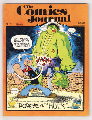 The Comics Journal 71 Low Grade (1982)