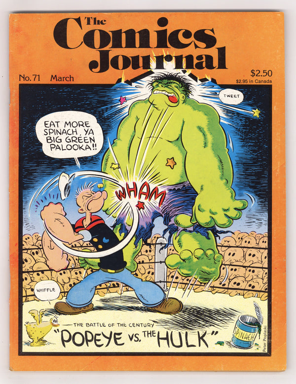 The Comics Journal 71 Low Grade (1982)