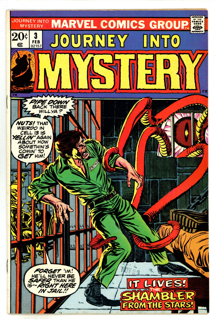 Journey into Mystery Vol 2 3 FN+ (6.5) (1973) 