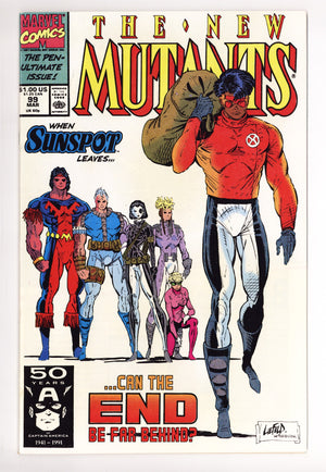 The New Mutants Vol 1 99 High Grade (1991)