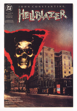 Hellblazer Vol 1 46 High Grade (1991)