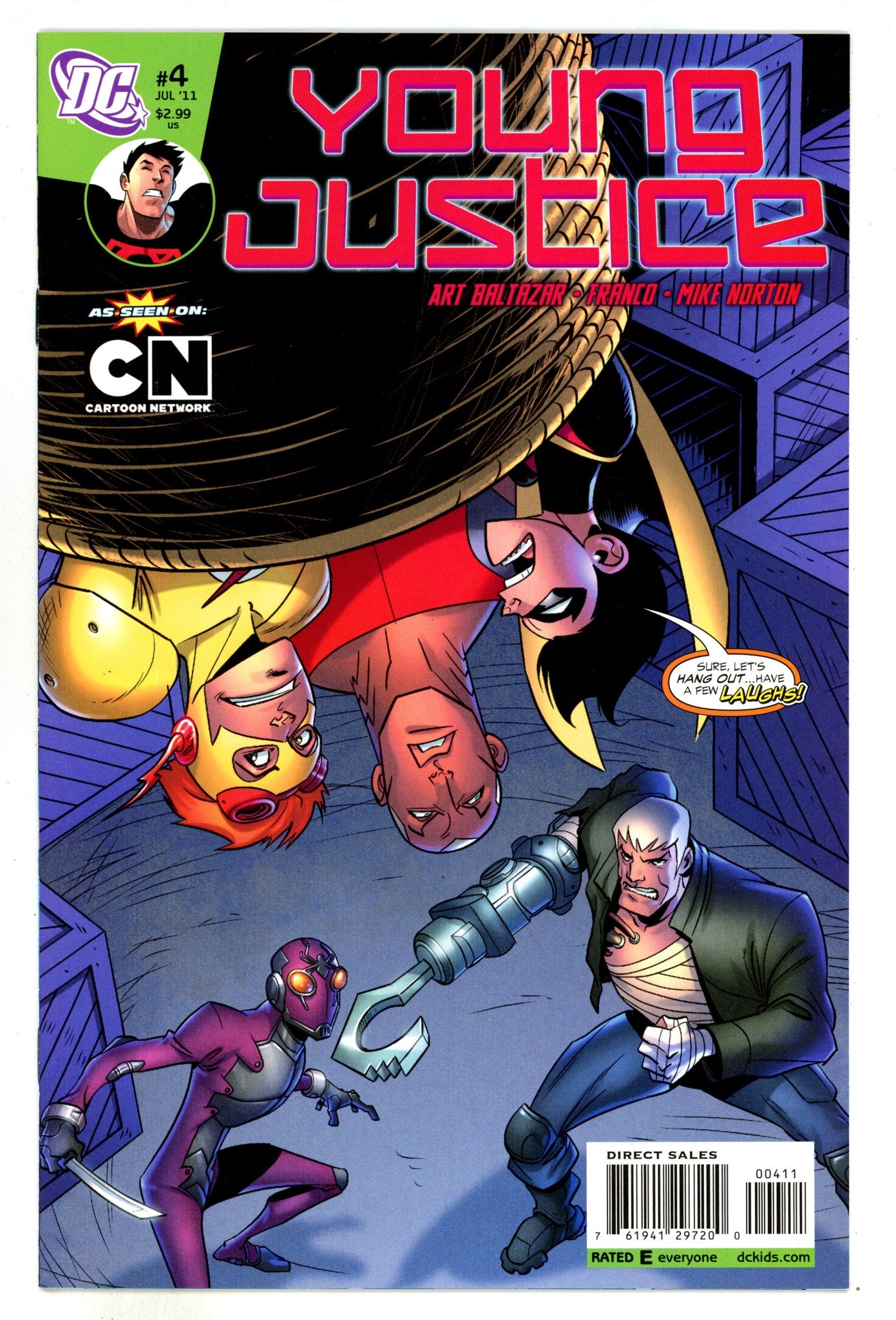 Young Justice Vol 2 4 High Grade (2011) 