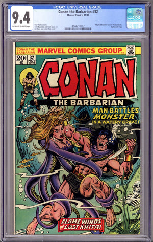 Conan the Barbarian Vol 1 32 CGC 9.4 (NM) (1973)