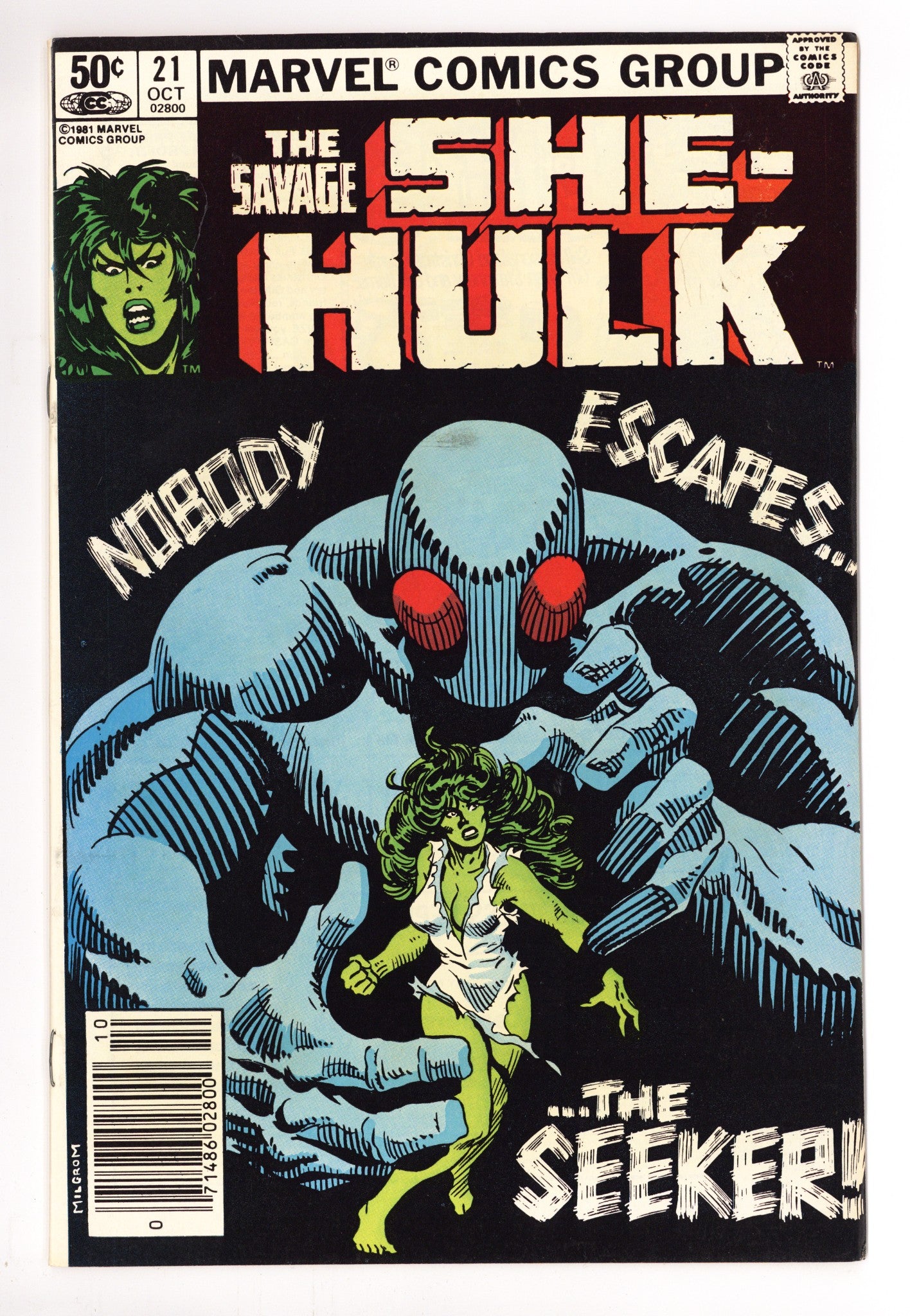 The Savage She-Hulk 21 Mid Grade (1981) Newsstand 