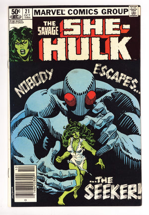 The Savage She-Hulk 21 Mid Grade (1981) Newsstand