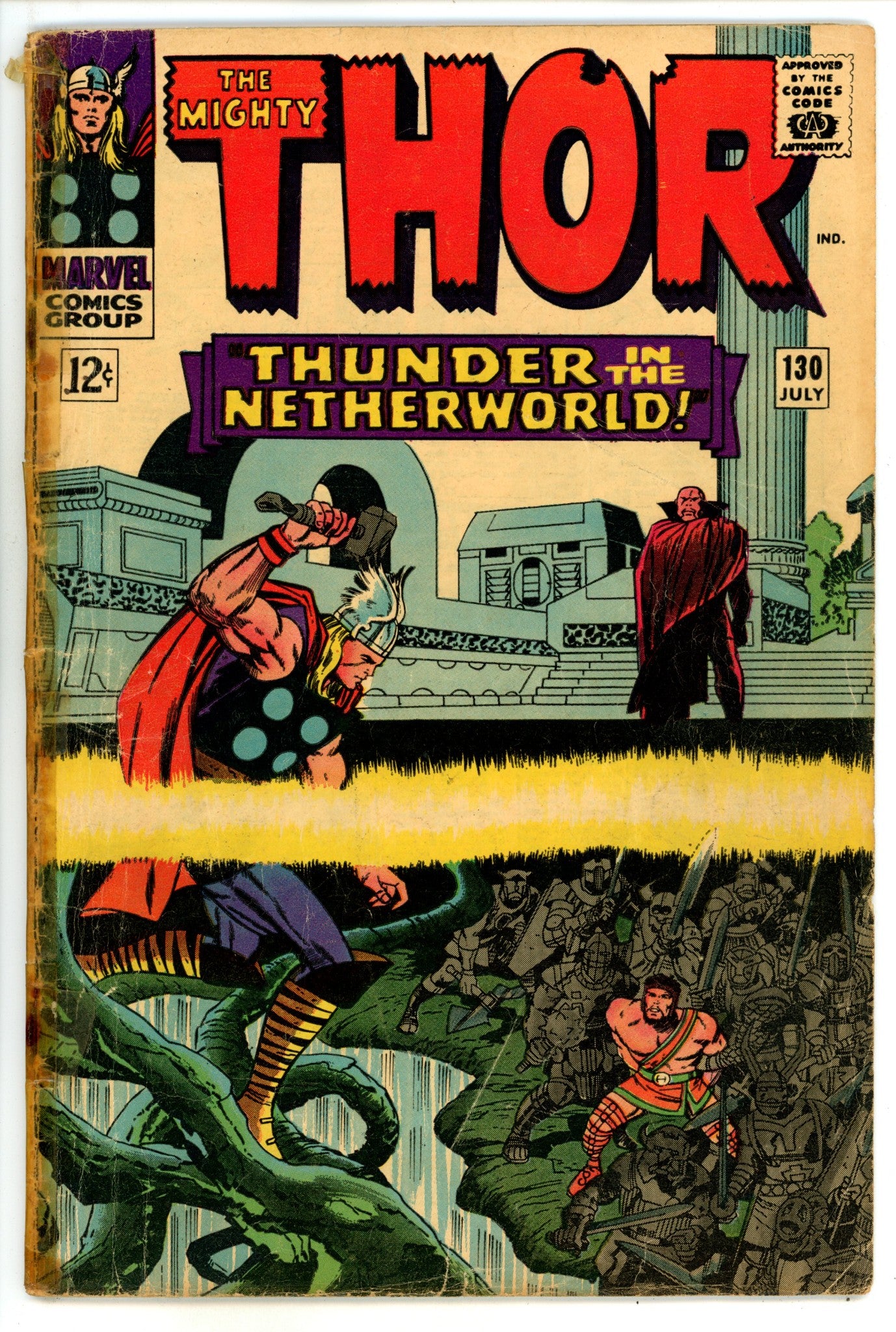 Thor Vol 1 130 VG- (3.5) (1966) 