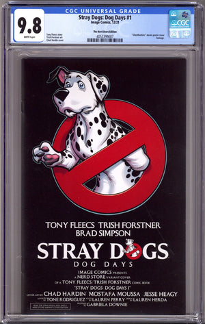 Stray Dogs: Dog Days 1 CGC 9.8 (NM/M) (2021) Hardin Homage Exclusive Variant